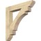 Ekena Millwork Merced Slat Rough Sawn Bracket, Douglas Fir, 6"W x 40"D x 40"H BKT06X40X40MRC06RDF - alternate 1